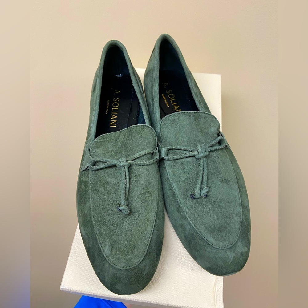 A.Soliani Arona - Army Green Suede